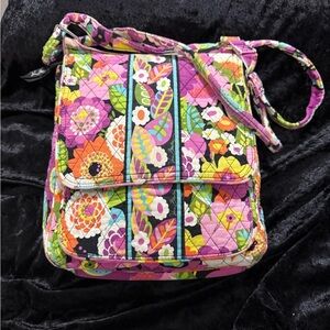 Vera Bradley Va Va Bloom Messenger Crossbody Bag